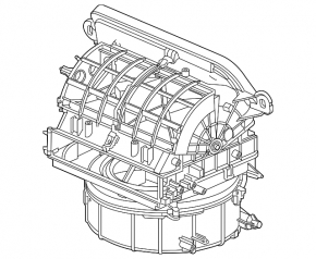 Heater assembly Honda Insight 19-22