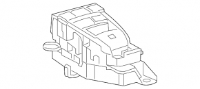 Toyota Camry v70 18- hybrid central console button block