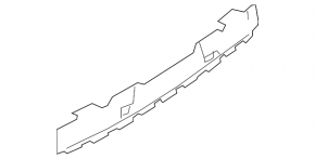 Nissan Altima Rear Bumper Absorber 19-