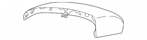 Right side mirror cover for Kia Sportage 17-22 without turn signal