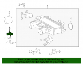 Map Sensor Lexus NX200t NX300 NX300h 15-21