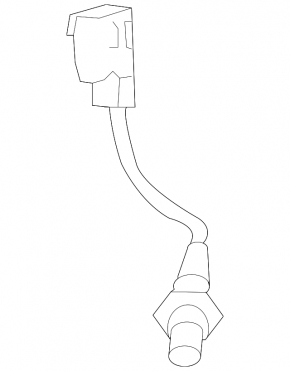 Lambda probe right first Toyota Sequoia 08-14