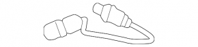 Lambda probe second Toyota Venza 21-