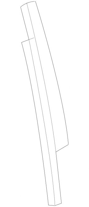 Door trim side front left Audi A4 B9 17-25