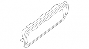 Ventilation shield left Kia Forte 4d 14-18