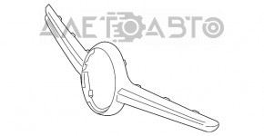 Grille cover grill Mercedes CLA 14-19 gray