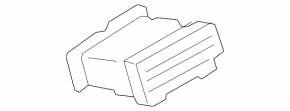 Front panel air duct deflector central left Ford Explorer 20-