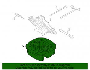 Foam plastic for Hyundai Elantra AD 17-18 tool type 2