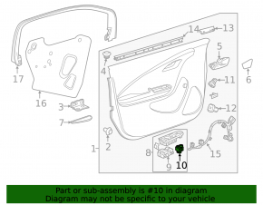 Chevrolet Volt 11-15 Mirror Control