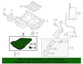 Kia Sorento 16-20 3.3 Oil Pan
