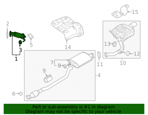 Kia Sorento 16-20 2.4 AWD Intake Pipe