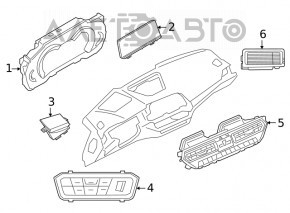Instrument cluster BMW 3 G20 19- 12.3"