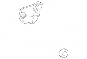 Rear left door lock for Toyota Prius 30 13-15