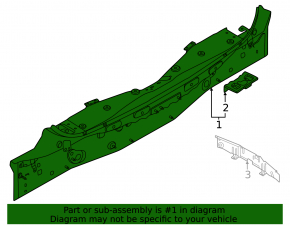 2021-2026 Nissan Rogue rear panel, graphite