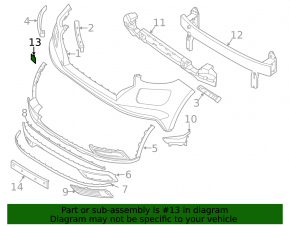 Hyundai Venue 20-25 Front Bumper Tow Hook Cap
