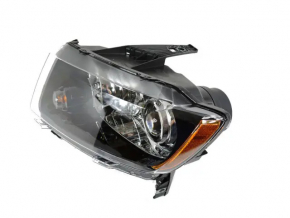Headlight front left Jeep Compass 14-16 rest dark, headlight corrector TYC
