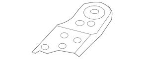 Subaru Forester 19-24 SK rear subframe lug, rear left