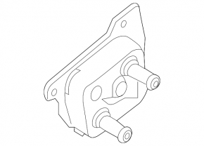 Oil cooler for internal combustion engines Nissan Pathfinder 13-14 hybrid