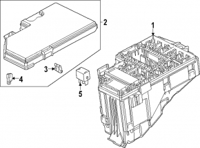 Honda CRV 23- 1.5T Underhood Fuse Box Cover