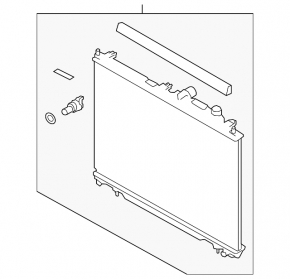Subaru Ascent 19-26 Water Cooling Radiator