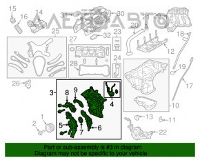 Dodge Grand Caravan 11-20 Front Engine Cover