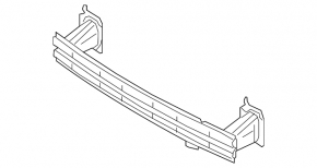 Front Bumper Reinforcement Mitsubishi Eclipse Cross 18-25