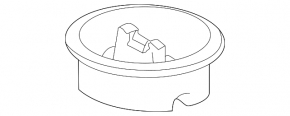 Lexus ES300 ES330 spare tire tray insert