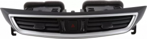 Air duct deflector dashboard central Nissan Murano z52 15-18 black with chrome