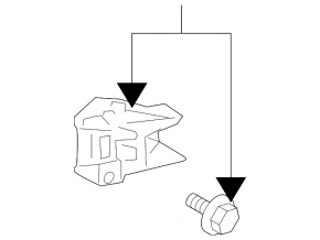 Airbag Sensor Front Right Lexus IS250 IS300 IS350 06-13 TV