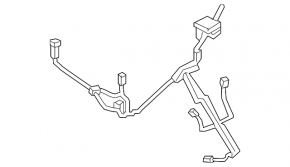 Positive battery terminal Hyundai Elantra AD 17-20