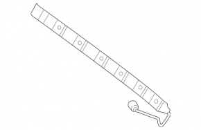 Upper foot-operated trunk opening sensor for Mercedes GLC 20-22