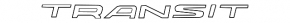 Emblem inscription TRANSIT tailgate Ford Transit Connect MK2 13-