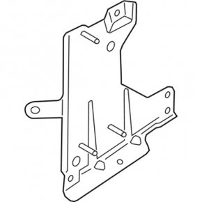 Ford Fusion mk5 13-20 Engine Computer ECU Bracket Type2