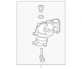 Expansion tank for Land Rover Range Rover 13-21 3.0, 5.0