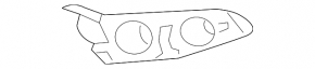 Right rear bumper mount Mazda MX-5 16-25