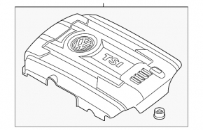 Engine Cover VW Jetta 19- 2.0T
