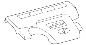 Toyota Camry v50 12-14 2.5 usa engine cover broken mount