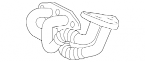 Engine Cooler Tubes Toyota Highlander 20-22 3.5