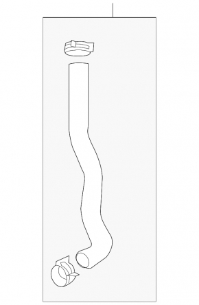 Lower cooling hose Hyundai Azera 12-17 3.3