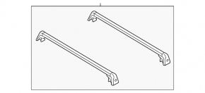 Roof rails for VW Atlas 18-25