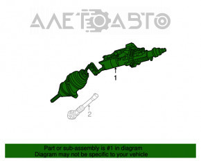 Steering column Chrysler 300 11-13 RWD