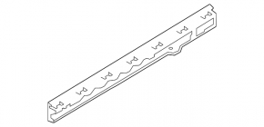 Fastening of threshold right central BMW 7 G11 G12 16-22 rear