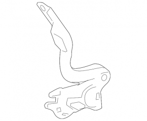 Left hood hinge for Toyota Avalon 2012