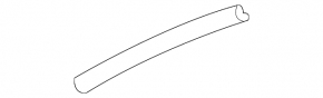 Left hood seal VW Golf GTI 22-26