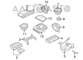 Radio BMW 335i e92 07-09 usa