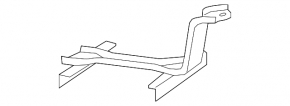 Lexus RX400h battery mount (2 parts)