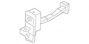 Door limiter front left Hyundai Kona 18-23