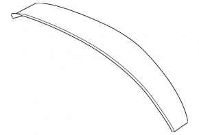 Trunk lid spoiler Nissan Sentra 13-19 prerest