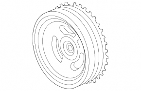 Ford Escape 13-19 2.5 Crankshaft Pulley