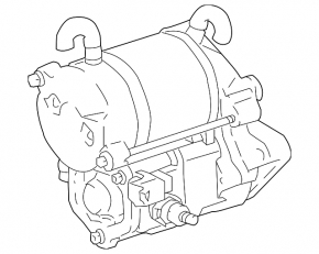 Starter Toyota Avalon 05-12 3.5